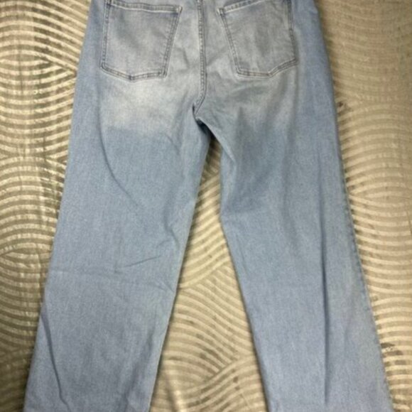 Old navy Hugh rise wide leg jeans size 14 - Picture 7 of 7